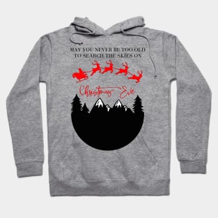 Christmas Eve Skies Hoodie